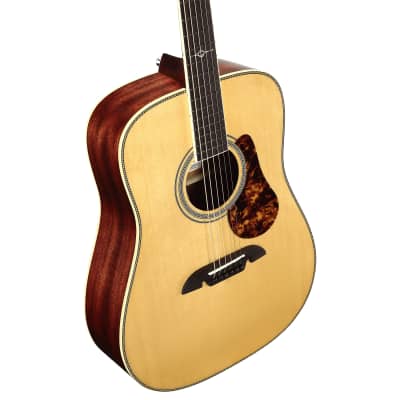 Alvarez MD60e Herringbone Masterworks Dreadnought Guitar, Acoustic Electric 2024 - Natural Gloss image 5