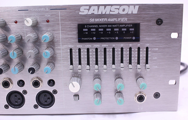 Samson S8 Mixer Amp - Previously Owned | Reverb