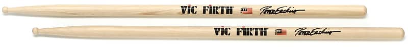 Vic Firth SPE Signature Series Drumsticks - Peter Erskine - Piccolo Tip (4-pack) Bundle image 1