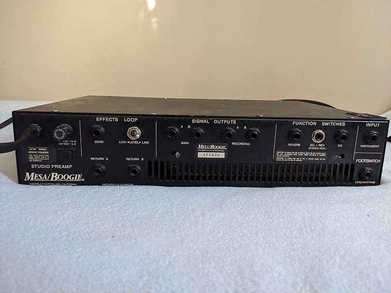 Mesa Boogie Studio Preamp | Reverb