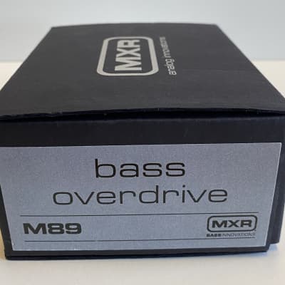 MXR M89 Bass Overdrive Pedal | Reverb