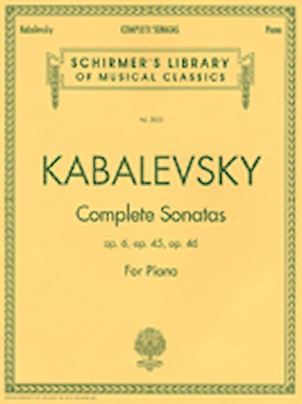 Dmitri Kabalevsky - Complete Sonatas for Piano - Sonata No. 1, Op. 6; Sonata No. 2, Op. 45; Sonata No. 3, Op. 46 image 1