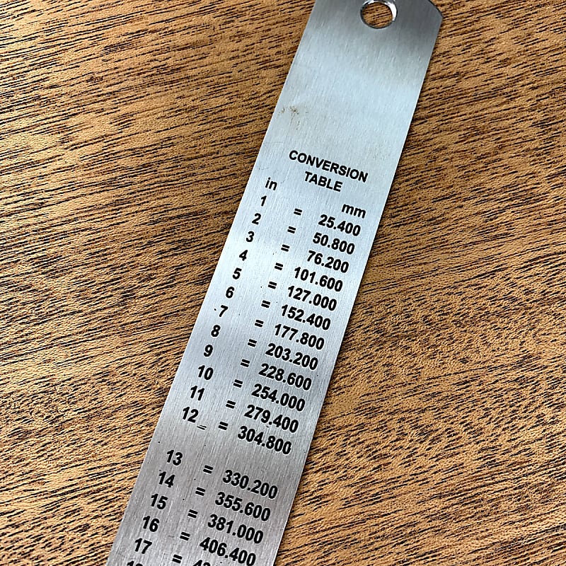 Steel Ruler 6-inch - Luthier - CE-1447.6