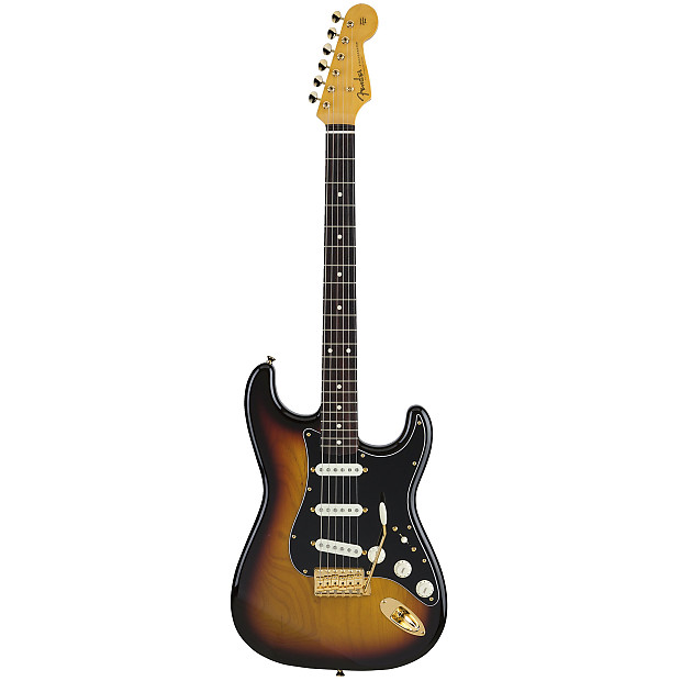 Fender MIJ Traditional 60s Stratocaster Gold Hardware image 1