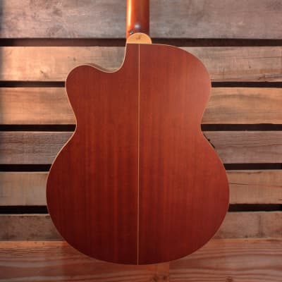Morgan Monroe MVAB500C Acoustic/Electric Bass with Hardshell Case image 2