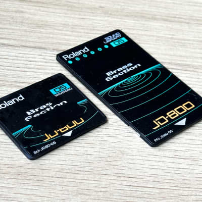 Roland JD-800 / JD-990 // PN-JD80-05 // BRASS SECTION ROM card set