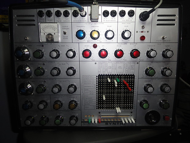 EMS SYNTHI AKS RARE PRO SERVICED 1970 Circa This model comes with factory Sequencer image 1