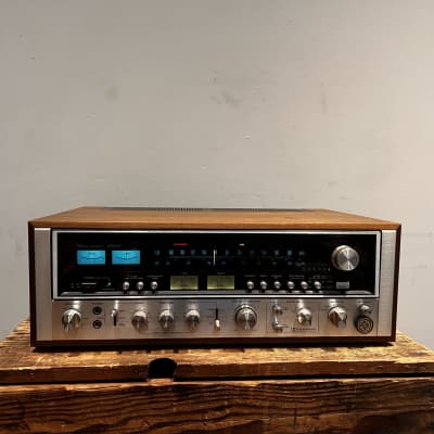 Sansui 790 (7070) 1976 Euro Black/Walnut Recapped and LEDs