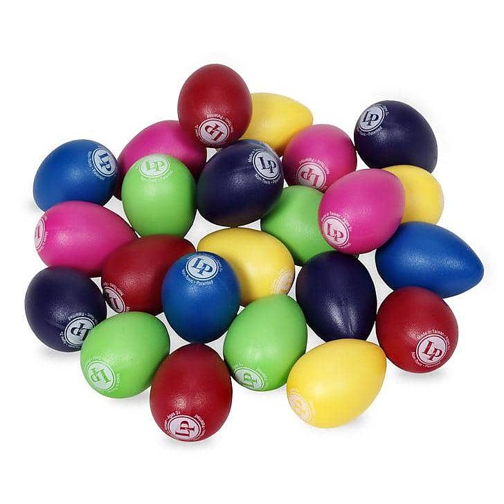 Latin Percussion Egg Shaker Assorted Colors Reverb