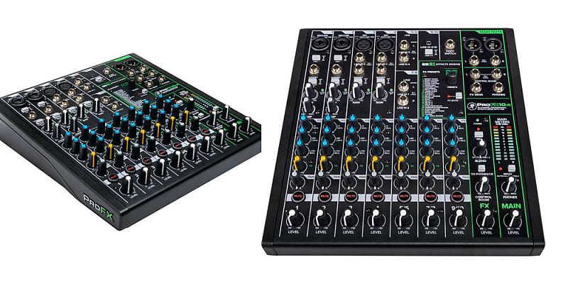 Mackie ProFX10v3 10-Channel Effects Mixer | Reverb Mackie ProFX10v3 10-Channel Effects Mixer | Reverb