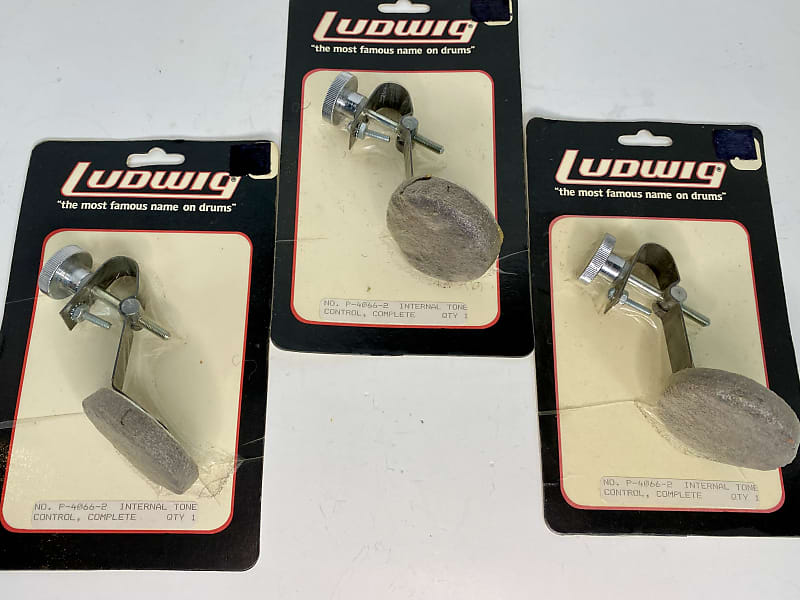 Ludwig P40662 Tone Control Internal Drum Muffler (x3) New Old Reverb