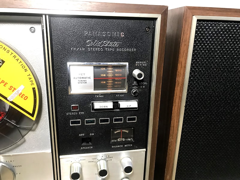 Panasonic Solid State FM/AM Stereo store Tape