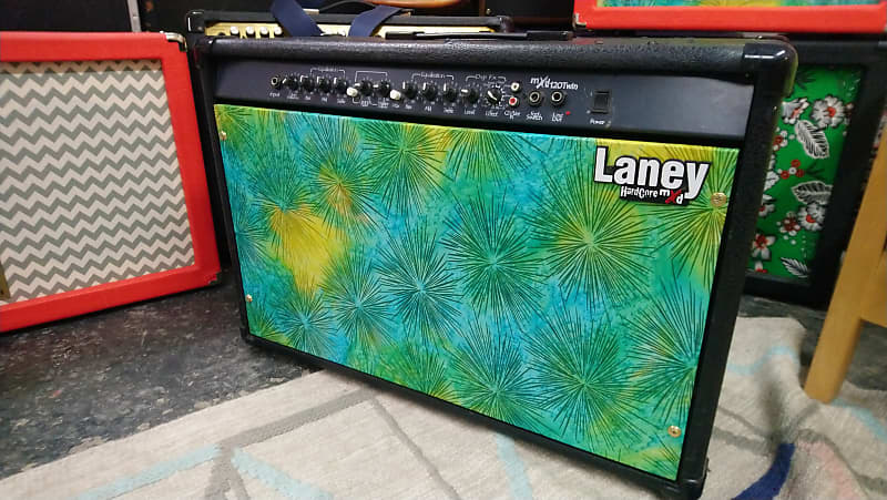Laney MXD 120 Twin Hardcore 2x12 Celestion Combo Guitar Amp Cab