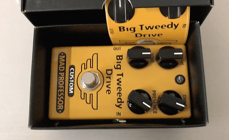 Mad Professor Big Tweedy Drive Custom Super Tweed Mod (Limited Edition)  Pedal