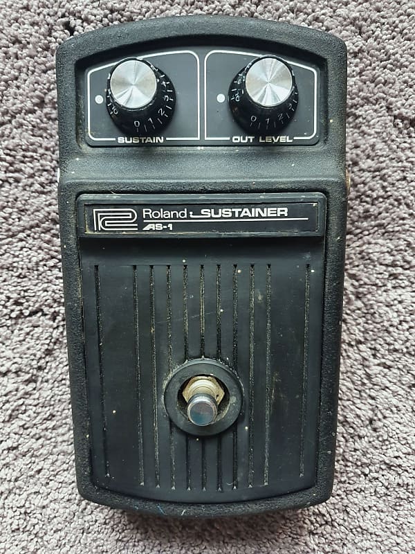 1970s Roland AS-1 Sustainer MIJ Boss Japan Compressor Pedal