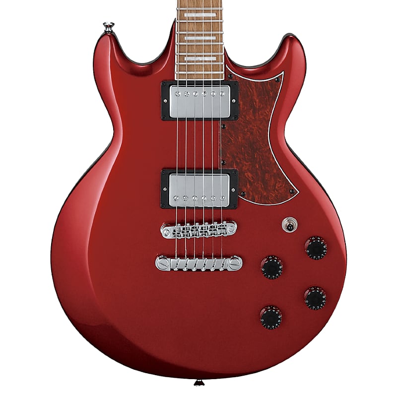 Ibanez AX120-CA Standard Double Cutaway HH with New Zealand Pine Fretboard -  Candy Apple Red image 1