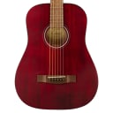 Fender FA-15 3/4 Steel Acoustic Guitar - Red