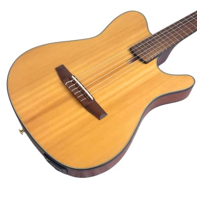 Ibanez FRH Series FRH10N Acoustic-Electric Natural Flat image 9