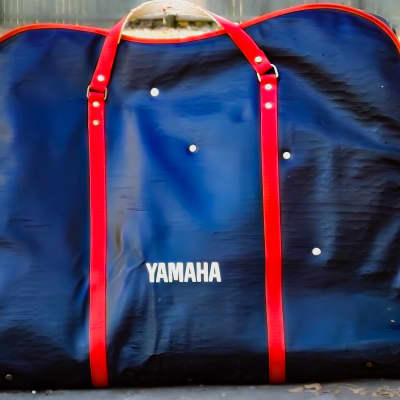 Yamaha CS80 Gig Bag/hardware case RARE ORIG IN EX COND! 70s - Red/black