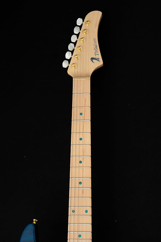 T's Guitars DST-Classic 24 w/Master Grade Quilt Maple -Trans Blue