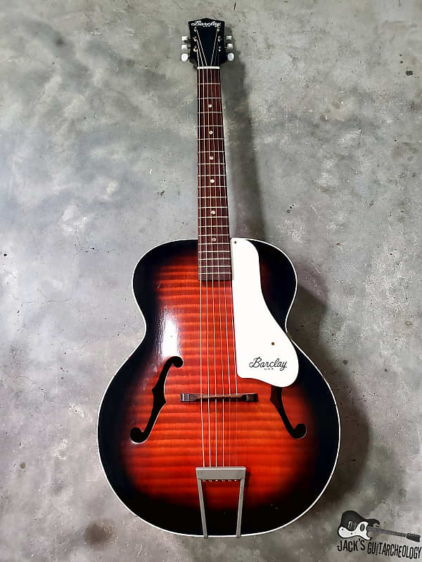 Barclay U.S.A. / Harmony Archtop Acoustic Guitar (1950s
