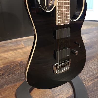 Ibanez RGIB21-BK Black Baritone Electric Guitar #472 image 3