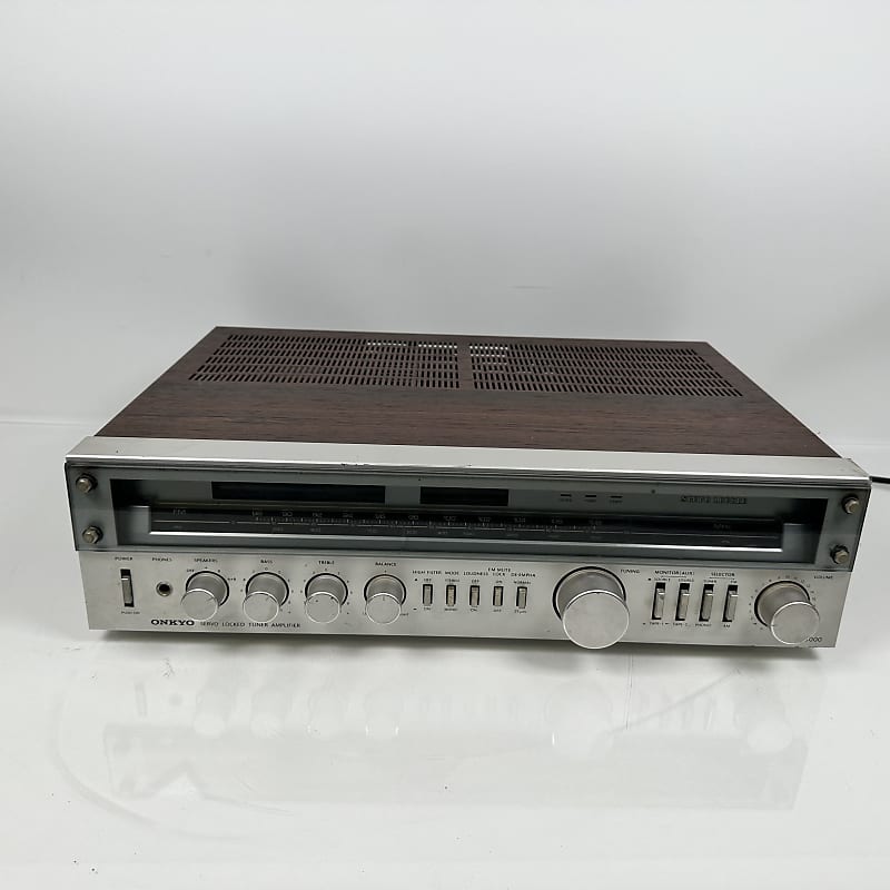 Vintage Onkyo TX-3000 Servo Locked Tuner Amplifier Am/Fm Receiver  			