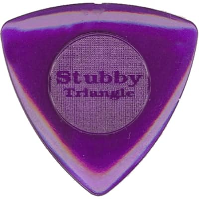 Dunlop 473P20 Tri Stubby 2.0mm Triangle Guitar Picks (6-Pack)