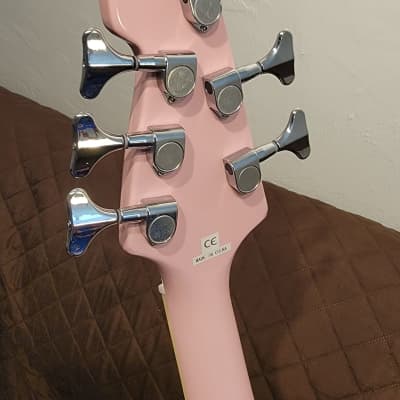 Eastwood MRG Series TB64 Alder Body Bolt-On Maple C-Shaped Neck 6-String Electric Bass Guitar image 23