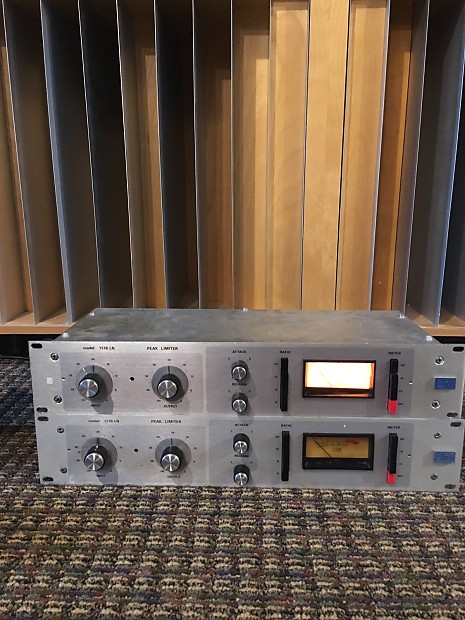 Urei Universal Audio 1176LN Rev. H Limiting Amplifier Stereo Pair image 1