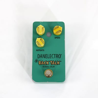 Reverb.com listing, price, conditions, and images for danelectro-back-talk-reverse-delay-reissue
