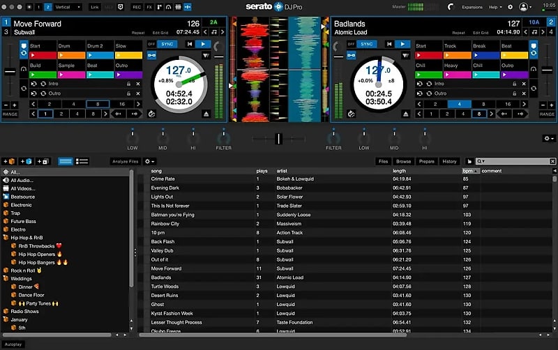 Serato Play (Download) Advanced laptop only DJing Reverb