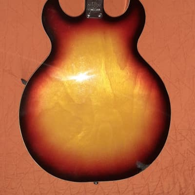 Conrad Semi-Hollowbody Electric Guitar image 3
