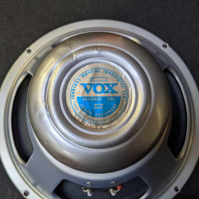 Matched Pair! 1960s Celestion/Vox  Silver Bell Alnico Magnet 12" Guitar Speakers - Look Fantastic - Sound Great! image 6