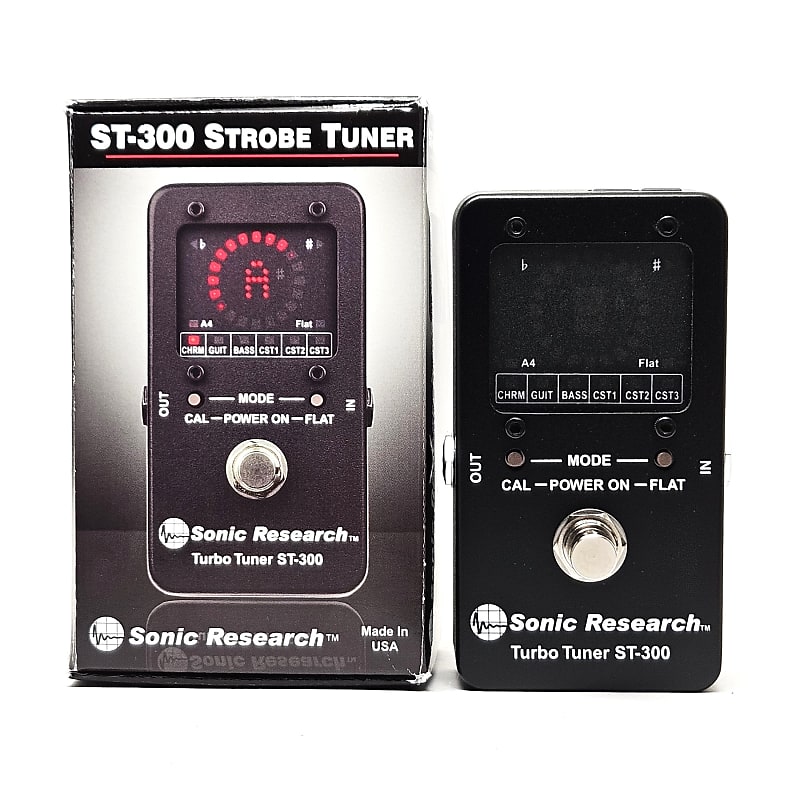 Sonic Research ST-300 Strobe Tuner | Reverb