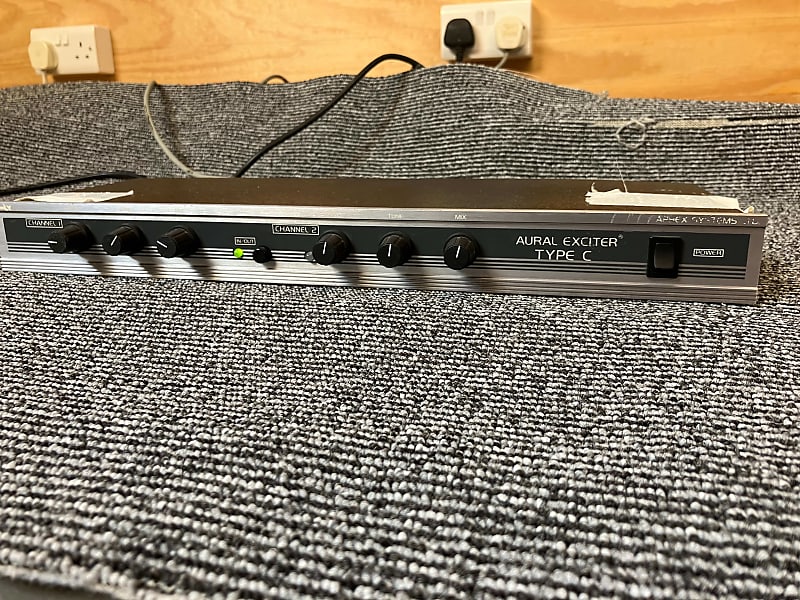 Aphex AURAL EXCITER TYPE C Late 80's - Grey/Silver image 1