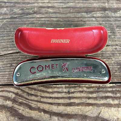 Vintage Hohner buying Comet 2504/40 C Harmonica in Original Case