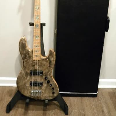 Spector Coda 4 DLX USA Bass Buckeye Burl/Birdseye Maple/Agular Pickups & Active Electronics Signed image 3