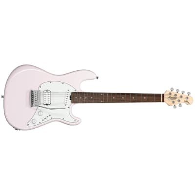 Sterling By Music Man Cutlass Short Scale Hs Shell Pink Tastiera Lauro for sale