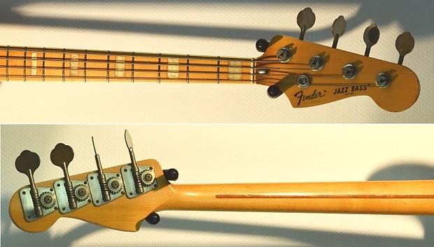 Fender '75-90 Reissue Jazz Bass Japan 1996 3 Tone Sunburst