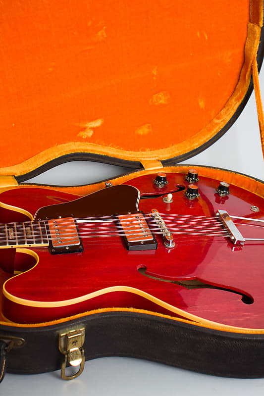 Gibson ES-335-12 TDC 12 String Semi-Hollow Body Electric Guitar (1966),  ser. #420994, original black hard shell case.