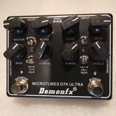 DemonFX Microtubes D7K Ultra Bass Preamp & Overdrive Boost