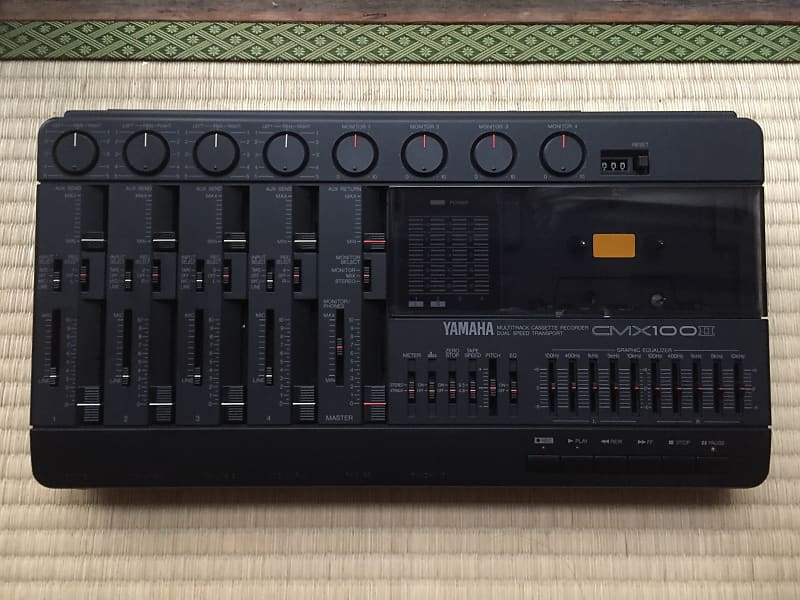 1980s Yamaha 4-Track Cassette Tape Recorder CMX100 II MTR