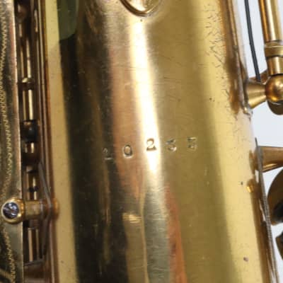 SML Rev. D Professional Tenor Saxophone SN 10233 NICE image 12
