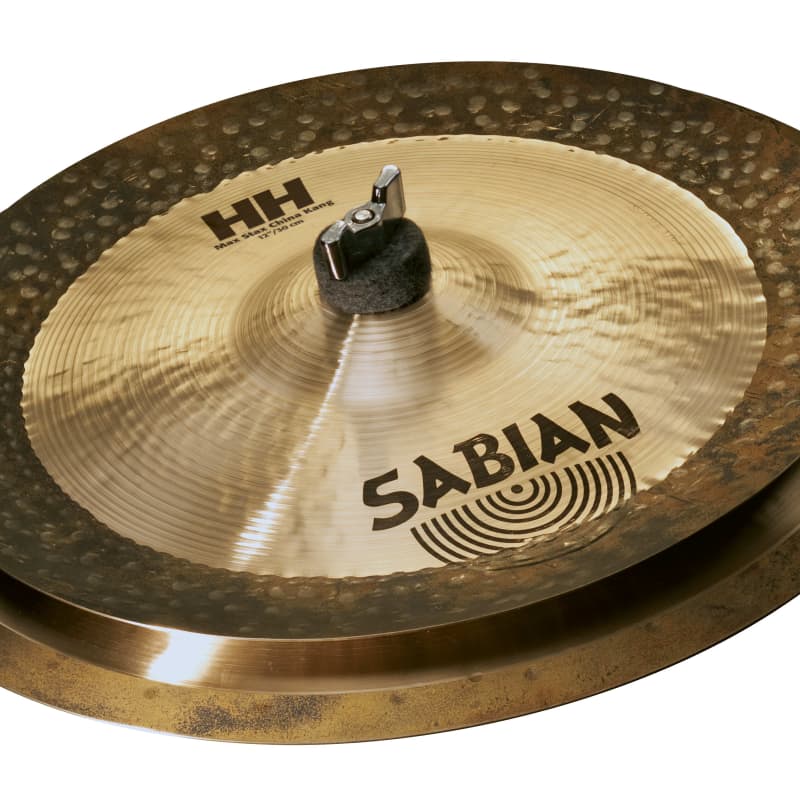 Photos - Cymbal Sabian    HH Low Max Stax Set Natural / Brilliant Natural / Brill  2023