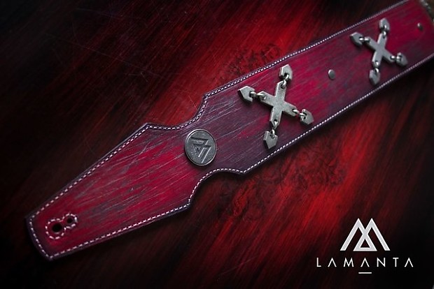 LAMANTA Syage XXX ギターストラップ新品入手困難値下げ♬
