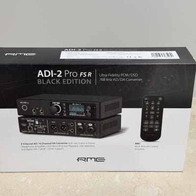 RME ADI-2 Pro FS R Black Edition - User review - Gearspace