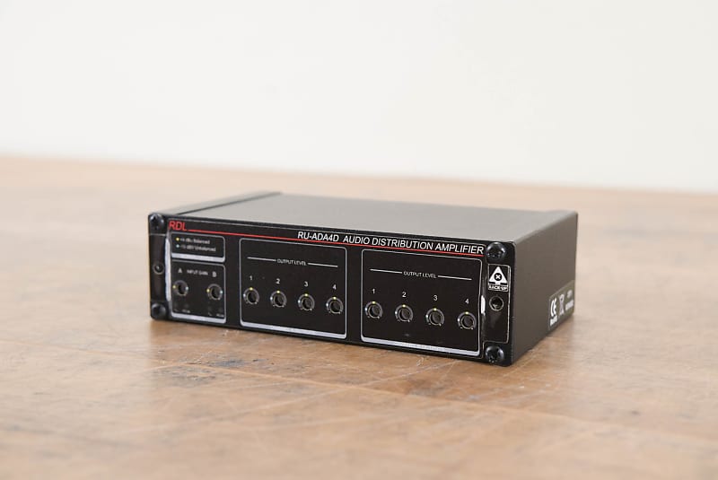 RDL RU-ADA4D Audio Distribution Amplifier (No Power Supply Included) CG00NZ3 image 1