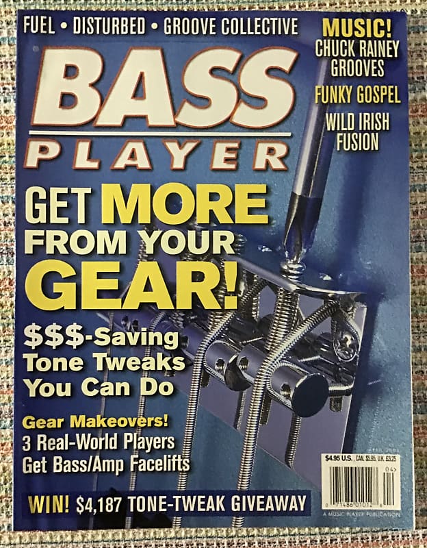 Bass Player Magazine Back Issue April 2001: Get More From | Reverb