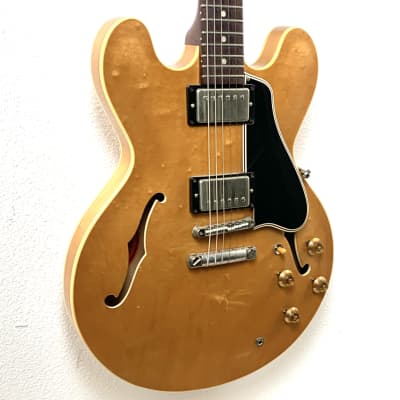 Gibson Custom Shop Memphis '58 ES-335 VOS 2016 - Birdseye Maple / Blonde image 7